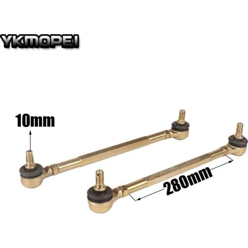 M10 240mm 250mm 260mm 270mm 280mm Ball Joiner Bolt Tie Rod 50cc 70cc 110cc Quad Dirt Bike ATV Go Kart Dune Buggy