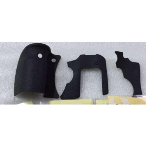 New 6D 6D Mark II 6D2 Body Rubber A Sets of 3 pcs Grip Rubber Front Cover Rubber Back Cover Rubber For Canon 6D