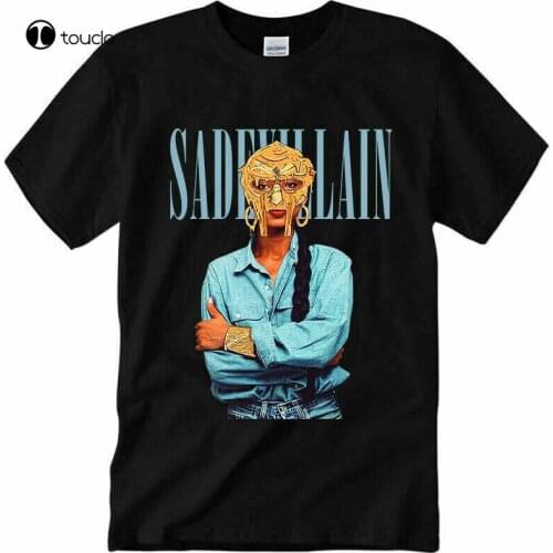New Sadevillain X Mf Doom Rare 90S T Shirt Hip Hop Rap Tour Unisex Tee Shirt Cotton Tee Shirt