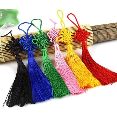 New design multicolor wedding decoration polyester charm tassel home curtain accessories the core bookmarks 020005