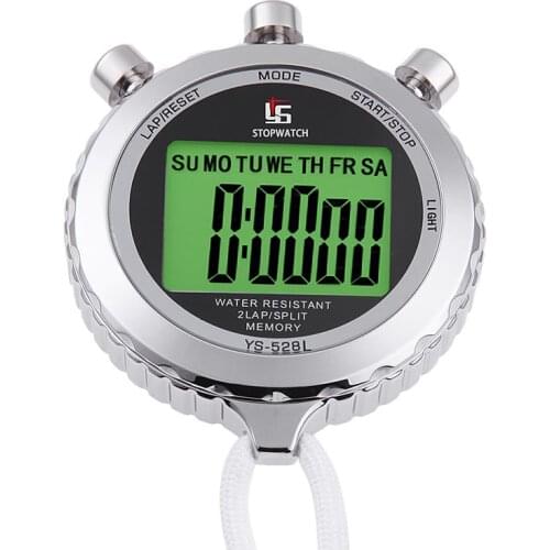 Single Stopwatch Timer Running Track Training Fitness Exercise with Luminous Countdown 40 Hours Countdown таймер секундомер