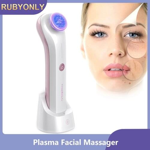 Plasma Facial Massager Blue Light Laser Ozone Treatment Device Scar Acne Removal Machine Anti Wrinkle Skin Care Beauty Device