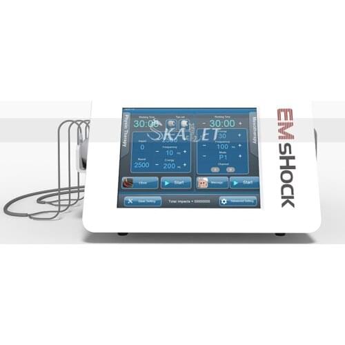 Portable Shock Wave Therapy Machine Combine EMS Physiotherapy for ED Treatment Soothing Muscle