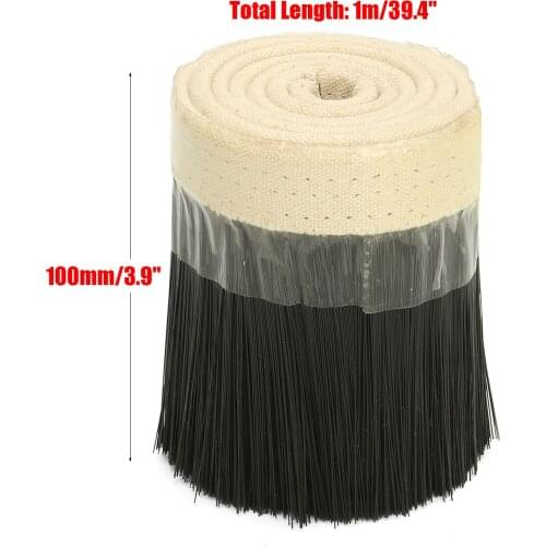 100mm Nylon Brush Vacuum Cleaner Engraving Machine Dust Cover for CNC Router