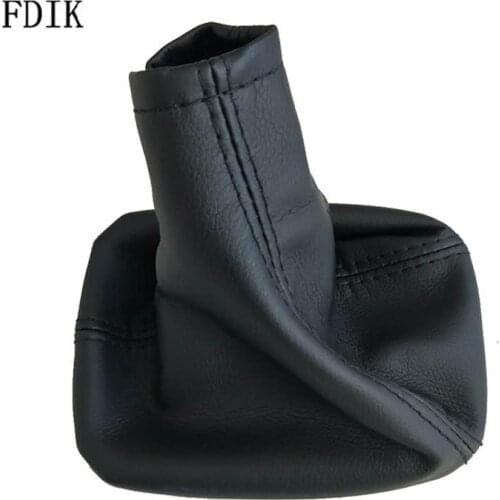FDIK Car Gear Gaiter Shift Gaitor Cover Dustproof For OPEL VAUXHALL CORSA C COMBO PU Leather