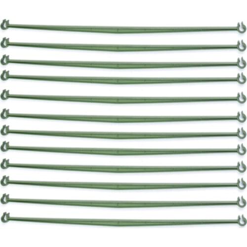 Expandable Vegetable Trellis Connectors Stakes Buckle Green For Tomato Cage Extendable Adjustable 12PCS Durable Climbing Plants
