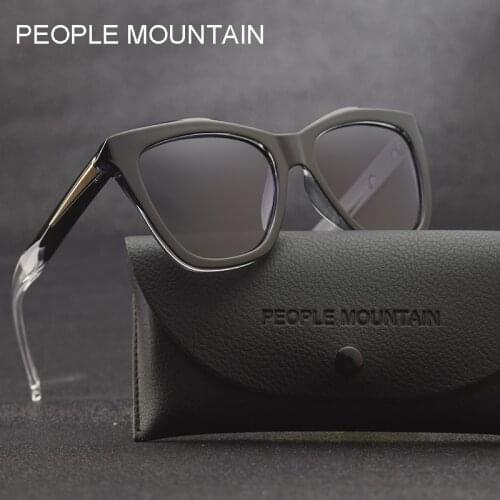 New Luxury HD Polarized Women Sunglasses Fashion Round Ladies Vintage Brand Design cat eye woman Female Sun Glasses oculos