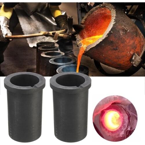 Pure Graphite Crucible 4KG High-purity Gold Silver Scrap Casting Mould High-Temperature Metal Smelting Tool