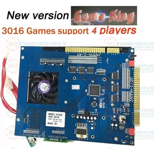 VGA Multi games 3016 in 1 game board New Mother board,Celeron Daul-Core CPU,1G DDR2, VGA high resolution for arcade game machine