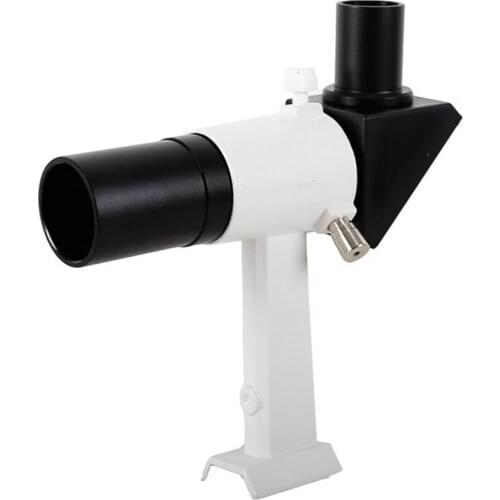 Angeleyes 6X30 90 Degree Metal Finder Scope with Crosshair Viewfinder for Astronomical Telescope Finder Scope