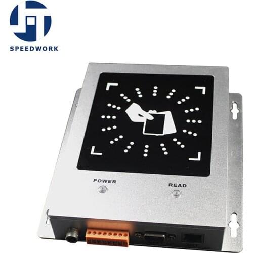 0-100CM Metal Case UHF RFID Reader With RS232,TCP/IP communication Port