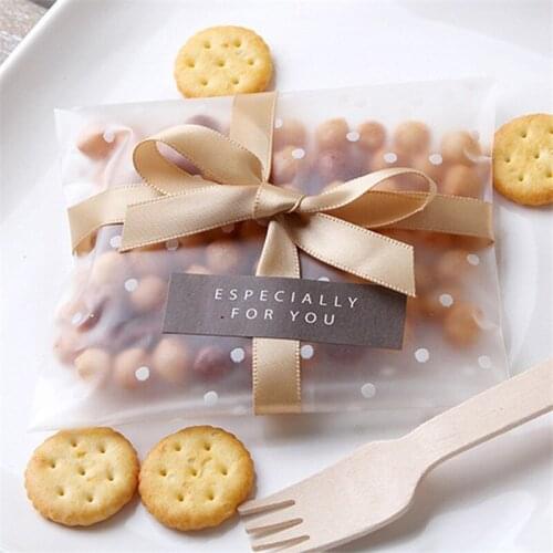 10/15/25mm Cookies Bag Ribbon Wedding Party Biscuits Box Riband Chocolate Decorative Tape Ribbons Decoration Gift Accessories