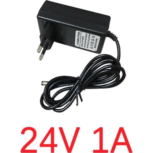 AC 100V-240V DC 24V 1A Converter Adapter 24 Volt 1000mA Power Supply Charger for Vileda M-488A Cleaning Robot SB35 Power Adapter