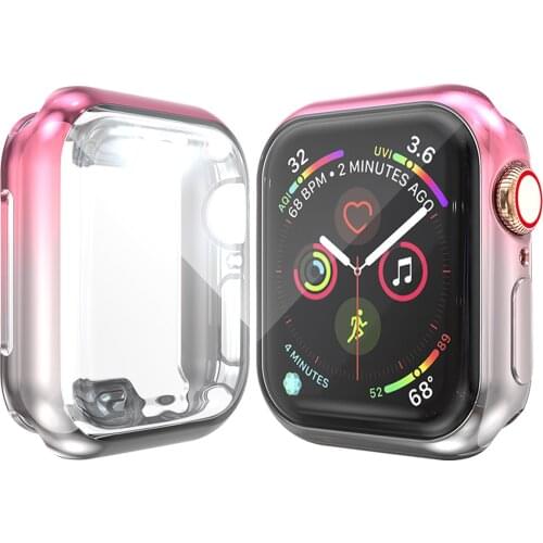 Tempered Glass Watch Case & Film for Iwatch Protective Screen Protector for Apple Watch 42mm 44mm 40mm 38mm 6 5 4 3 2 1 SE