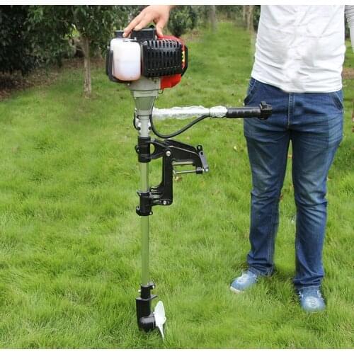 Forced air-cooled 2.2HP52CC/2.5HP62CC two-stroke/4HP144 four-stroke outboard gasoline engine