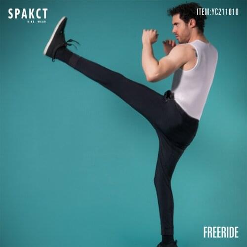 Exclusive! SPAKCT Cycling Pants Mens Spring Summer Outdoor Leisure Sports Trousers Women Bicycle Running Pants UV Protection