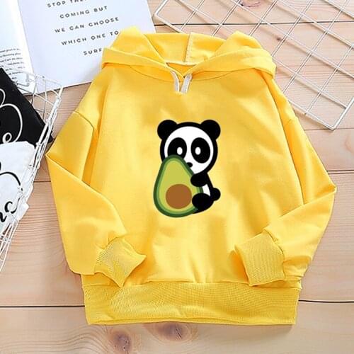 Toddler Sweatshirt for Boys Girls Cartoon Avocado Kids HoodiesSpring Autumn Long Sleeve Sweatshirt Tops Baby Hoodie Boys Clothes