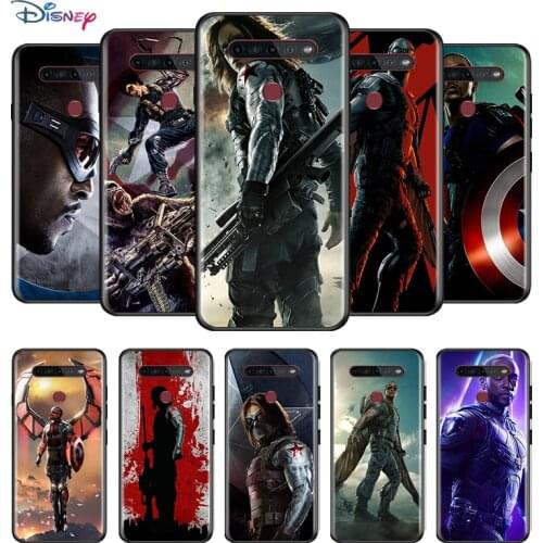 Marvel The Falcon and the Winter Soldier For LG K92 K71 K62 K61 K52 K51S K50S K42 K41S K40S K31 K30 K22 TPU Silicone Phone Case