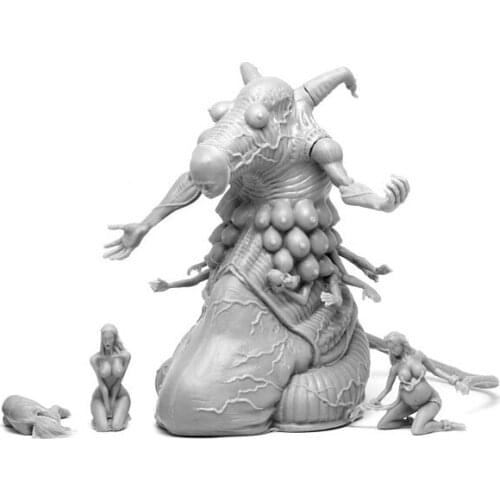 Naked Experiment of Death Resin Model kit Free Shipping