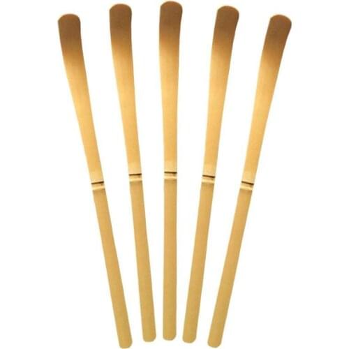 Handmade White Bamboo Matcha Spoon Clean Tea Set Teaspoon Matcha Tool Not Easy Deform With Break Durable Tea Needle