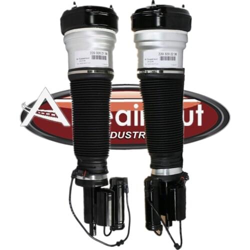 Pair Front Air Suspension Shock Absorber Struts For 2003-2006 Mercedes-Benz S-Class W220 w/AIRMATIC & ADS w/4MATIC New S430 S500