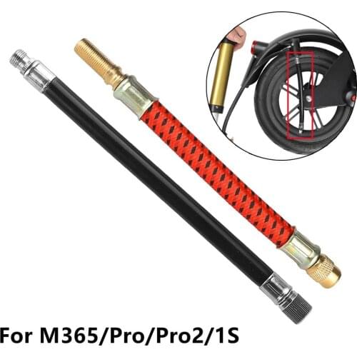 Extended Inflatable Valve Pump For XiaoMi M365 Or Pro Pro2 1S Electric Scooter Tyre Stems Flexible Hose Tire Valve Tube Adapter