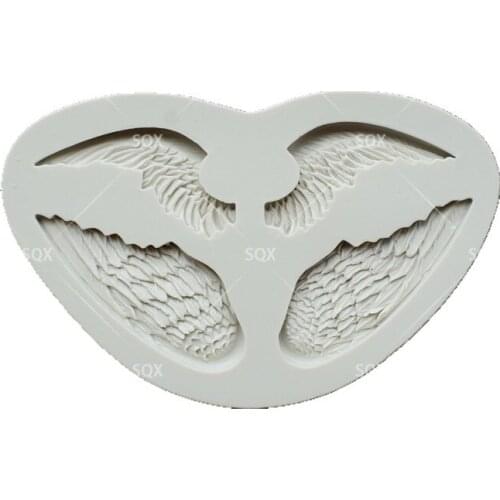 Angel Wings Shape fondant Cake Baking Molds,Cake Decorating Tools Pastry Tools Kitchen Accessories SQ16257