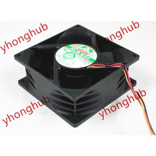 MAGIC MGT9212ZB-038 DC 12V 1.90A 3-wire 90X90X38mm Server Cooling Fan