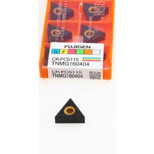 10PCS CK FC5115 TNMG160404 TNMG220412 CNC lathe Cutter Carbide Blades External Turning Tools Hard Alloy Insert