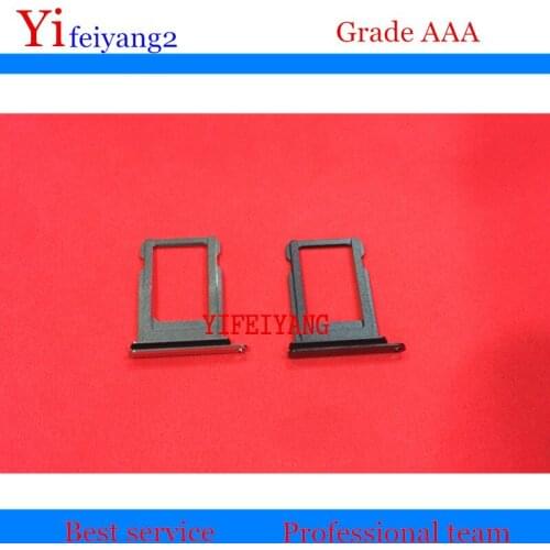 10pcs YIFEIYANG OEM New Sim Card Tray Slot Holder With Waterproof Rubber Ring For iPhone X TEN 10