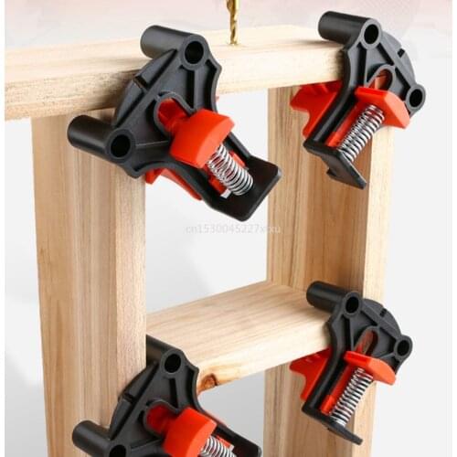 12PCS Set Carpenter Right Angle Clamp 60 90 120 Degree Woodworking Clamp Right Angle Fixing Clips Picture Frame Clamp Corner
