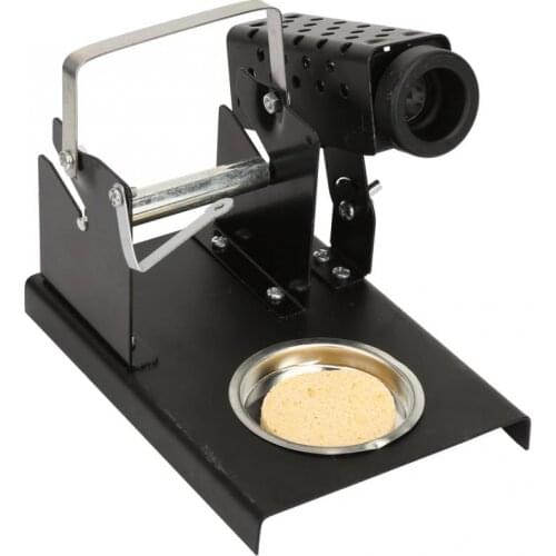 2 in 1 Multifunctional Electric Soldering Iron Holder Tin Wire Stand Reel Solder Wire Bracket Dual Use Welding Support Station