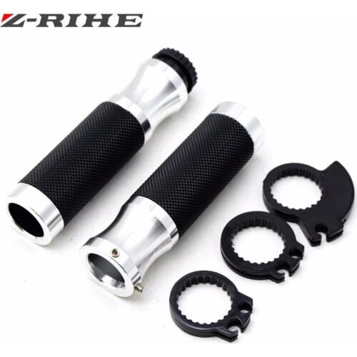 7/8" 22MM Universal Street&&Racing CNC aluminum Motorcycle Handle Handlebar Grips for Honda CB650F CB1000R CBR 600f 4i Suzuki
