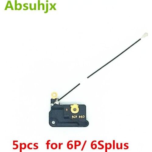 Absuhjx 5pcs GPS Flex Cable for iPhone 6S Plus 6SP 6Plus Wifi Cover Wi-Fi Antenna Signal Replacement Parts
