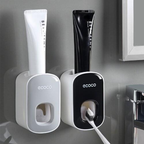 Ecoco Bathroom Automatic Toothpaste Dispenser Ecoco Toothpaste Dispenser Automatic Bathroom Accessories Set Home Accessories