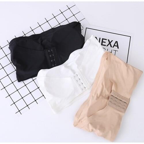 3D Sexy Lingerie Seamless Sport Bra U Type Backless Strapless Top Bra Push Up Bralette Brassiere Women Underwear DG8708