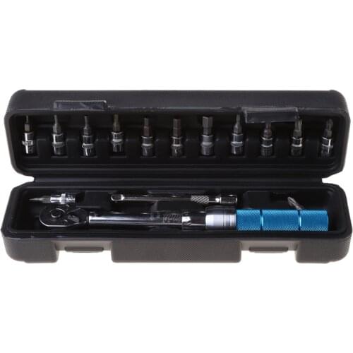 15Pcs/Set 1/4-inch 2-15Nm Torque Wrench Profession Bicycle Bike Part Repair Tool K3KD