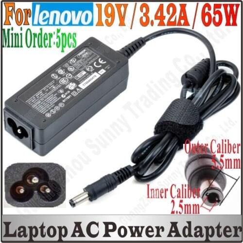 DHL Shipping 50pcs 19V 3.42A AC Power Adapter For lenovo/toshiba/asus/dell/acer ADP-65CH PA-1560-52LC ADP-65YB 0712A1965