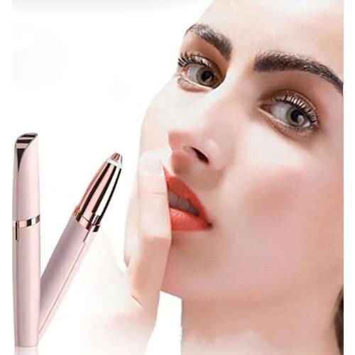 Electric Eyebrow Trimmer New Design Makeup Painless Eye Brow Epilator Mini Shaver Razors Portable Facial Hair Remover Tools