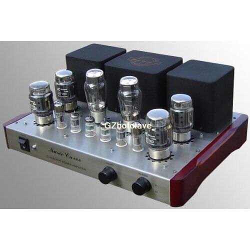 Hi-end HiFi KT100 KT88 Push Pull Tube Amplifier HIFI 12AT7 12AU7 tube amplifier Stereo Power Amplifier 35W*2