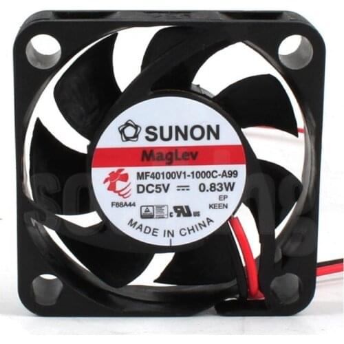 MF40100V1-1000C-A99 4010 5V 0.83W acoustic cooling fan 6 Month Warranty