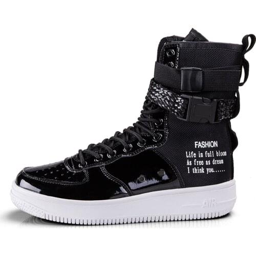 Men Casual Shoes Spring 2021 White Mens Sneakers Red Footwear Army Boots Lace Up Flats Breathable Fashion Hip Hop Men Shoes