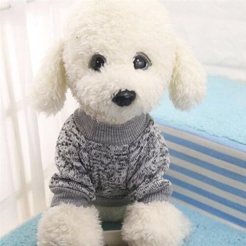 Dog Clothes For Small Dogs Soft Pet Dog Sweater Clothing For Dog Winter Chihuahua Clothes Classic Pet Outfit