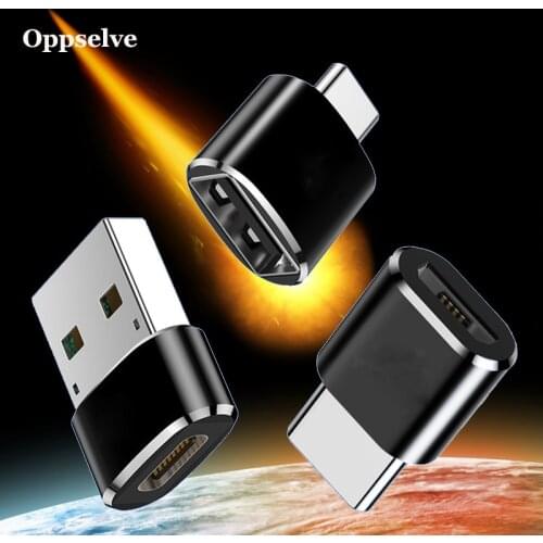 Type C OTG Adapter Converter USB To Type C For Macbook Samsung S9 S8 Oneplus 2 3 Type C To Micro USB Charger Micro USB To Type-C