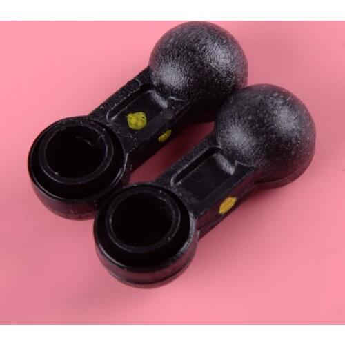 2pcs Black ABS 1" Car Intake Manifold Actuator Link Arm Short Accessory 077198327A 077-198-327-A Fit for Audi A8 VW Touareg 2004