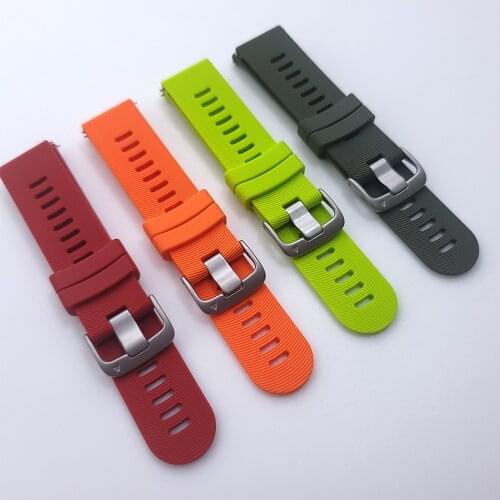 Silicone Wrist Strap For TicWatch GTH Wriststrap Bracelet replace accessories For TicWatch E3 Watch Band Watchband Wristband
