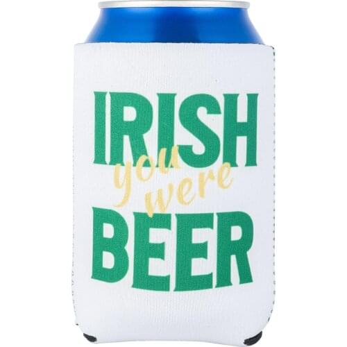 Collapsible Drink cooler Neoprene Customize Full Color Fun Can Cooler for fun party birthday event cool gift items