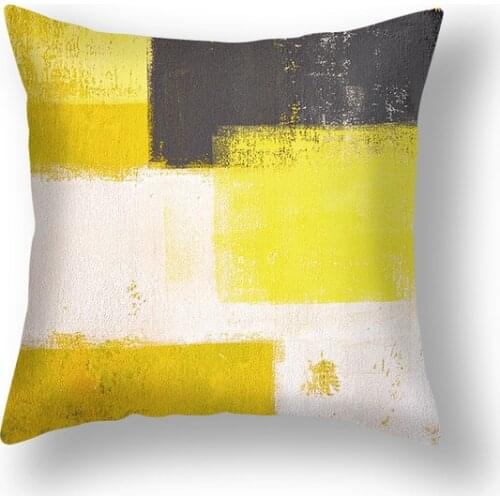 StarBlue-HGS Peach skin velvet microfiber pillow cover geometric elements pillow cover Hotel enjoyment Pillow cover