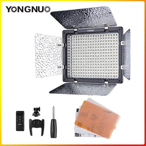YONGNUO YN300III YN300 III YN-300III 3200k-5600K CRI95 Camera Photo LED Video Light Optional with AC Power Adapter + Battery KIT