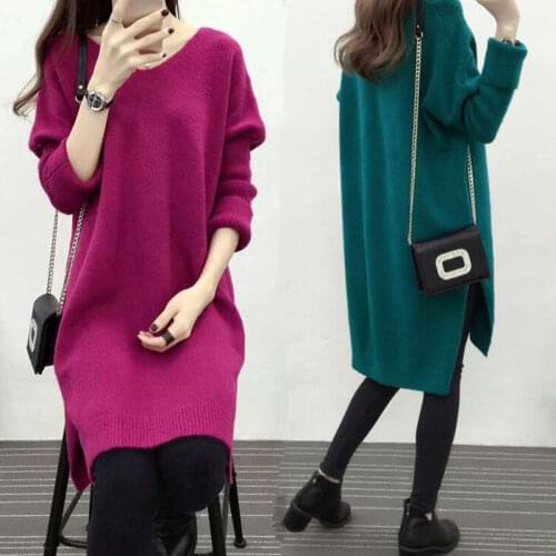 Spring/autumn women sweaters computer knitted v-eneck sweater pullover women autumn clothing mid-long sweaters high elastic